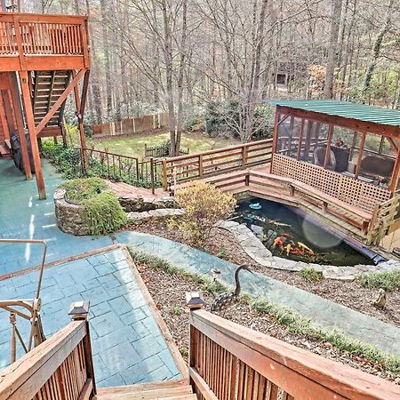 Asheville Mountain Getaway With Patio And Koi Pond! 外观 照片