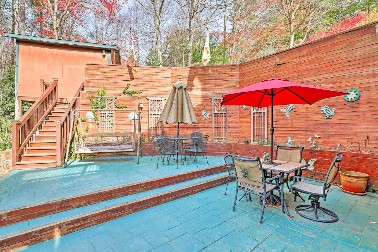 Asheville Mountain Getaway With Patio And Koi Pond! 外观 照片